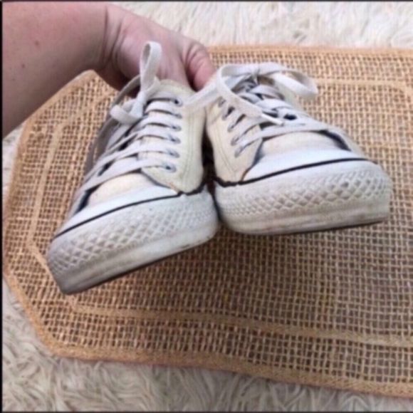 Converse Double Tongue Low Canvas Sneakers - Picture 10 of 16